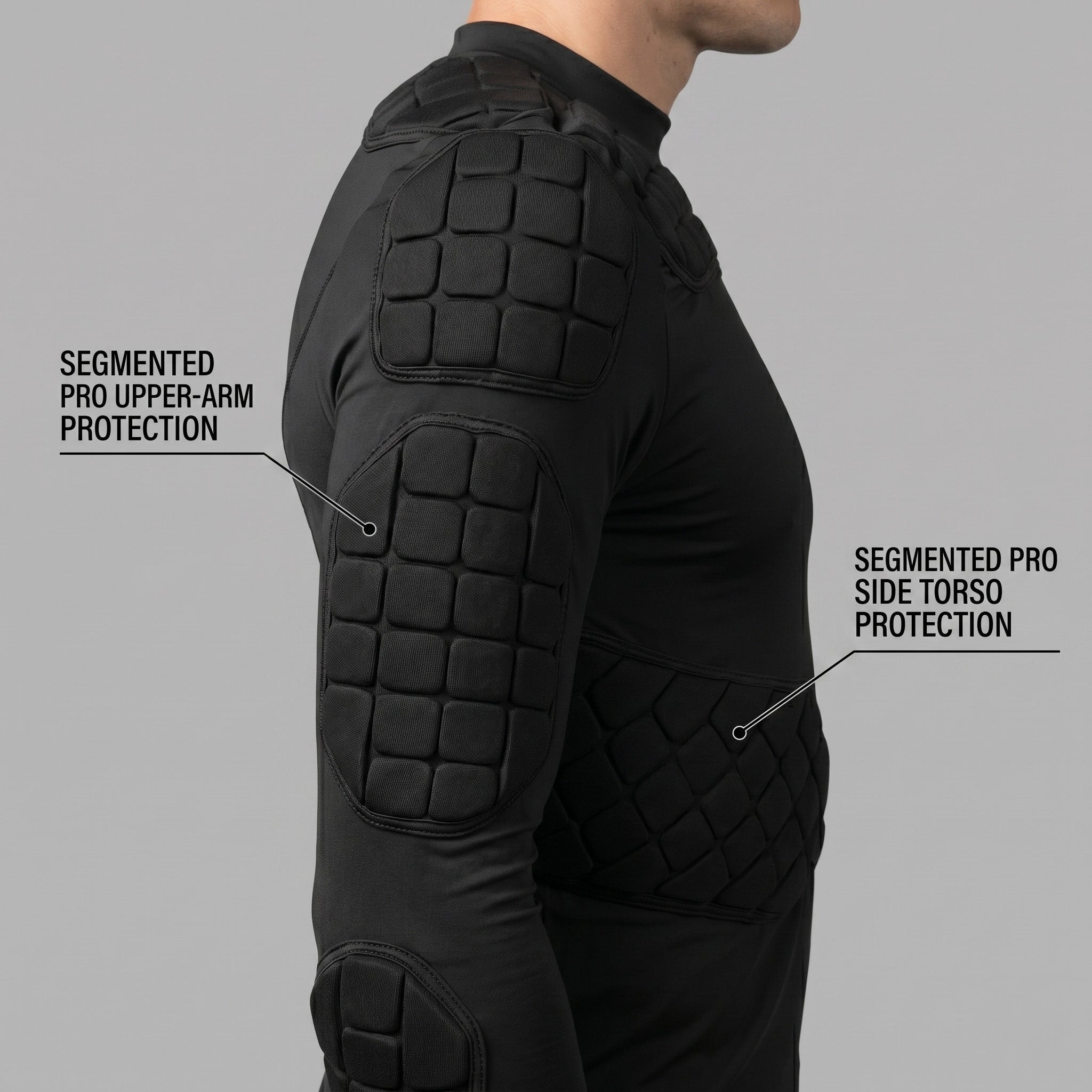 IBT LONG SLEEVE PRO PADDED TOP (SENIOR)