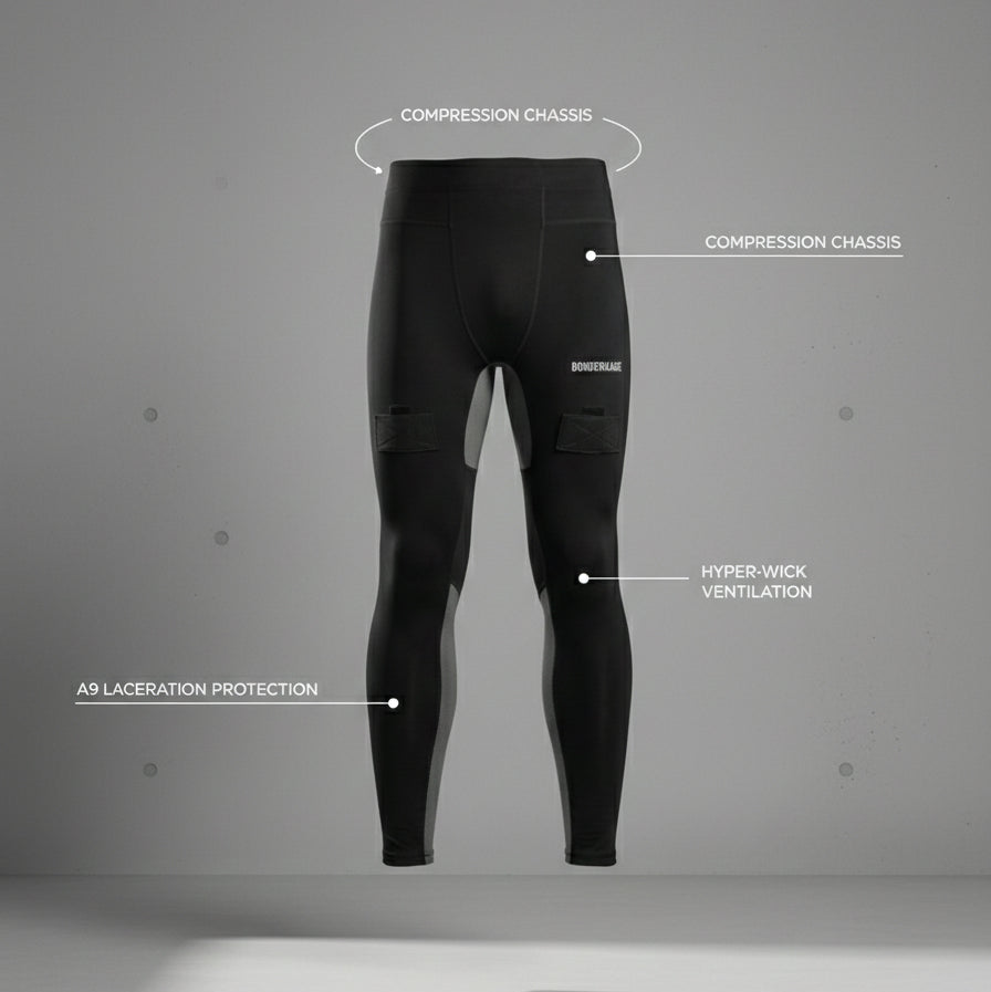 Black A9 Protection Pants 