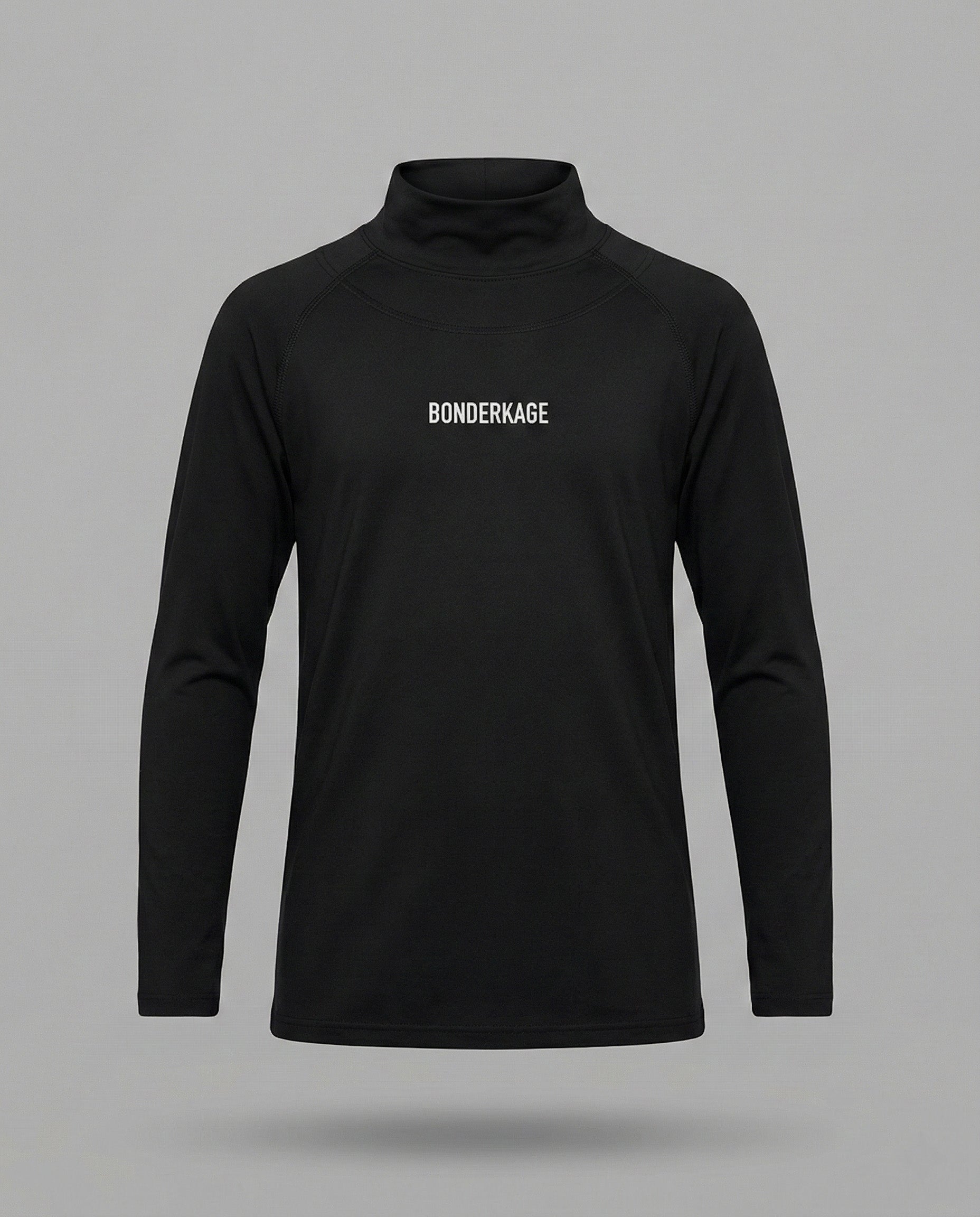 A9 COMPRESSION LONG-SLEEVE NECK GUARD TOP (JUNIOR)