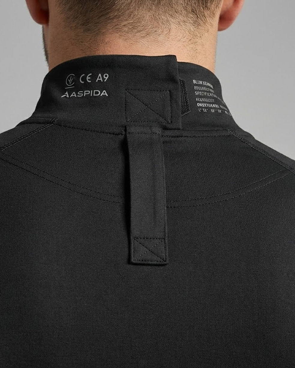 STEALTH A9 TOP [SENIOR]: A9 Compression Long Sleeve Neck Guard Top