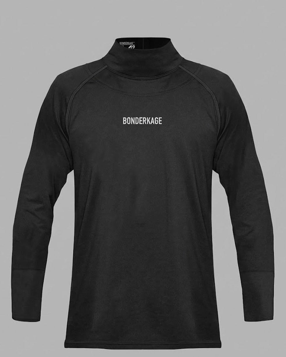 STEALTH A9 TOP [SENIOR]: A9 Compression Long Sleeve Neck Guard Top
